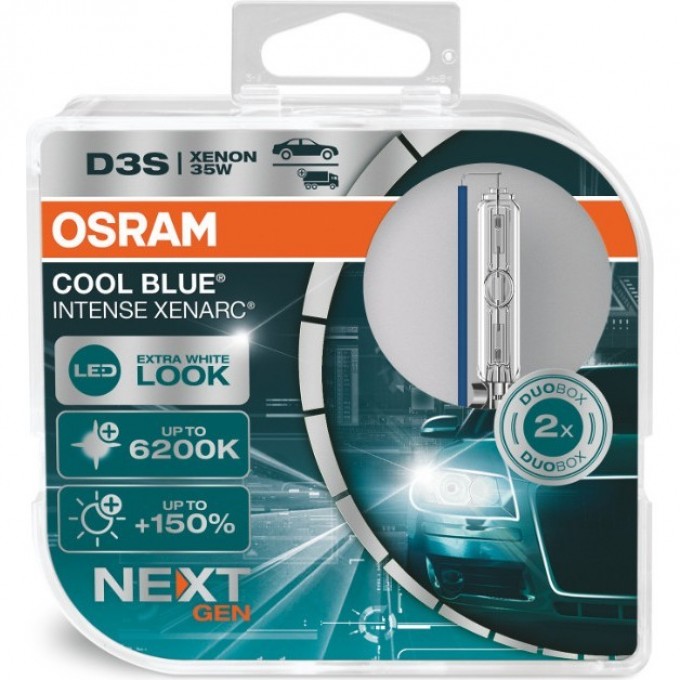 Автолампы OSRAM D3S XENARC® COOL BLUE® INTENSE Next Gen 4062172145305 Автолампы OSRAM D3S XENARC® COOL BLUE® INTENSE Next Gen 4062172145305